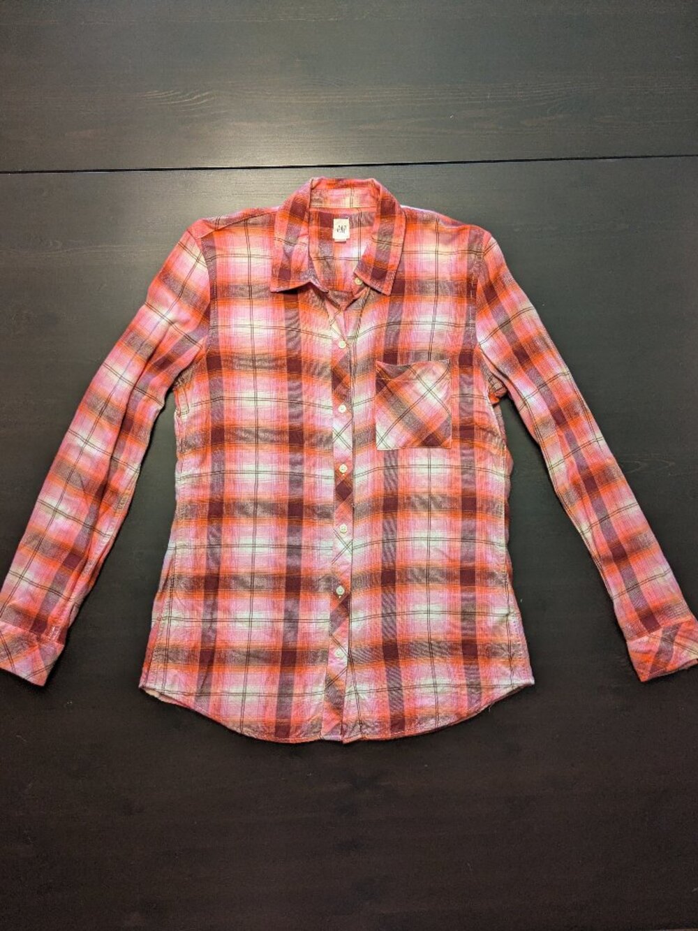 Gap Flannel Sz S